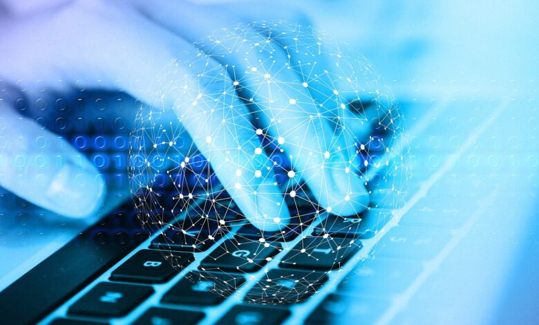 network, keyboard, hand, blockchain, globe, digitization, communication, worldwide, stop, security, connection, global, technology, digital, blockchain, blockchain, blockchain, blockchain, blockchain, security, security