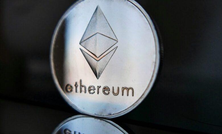 a close up of a coin on a table