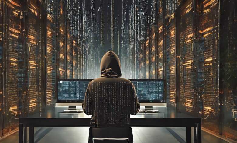 ai generated, hacker, internet