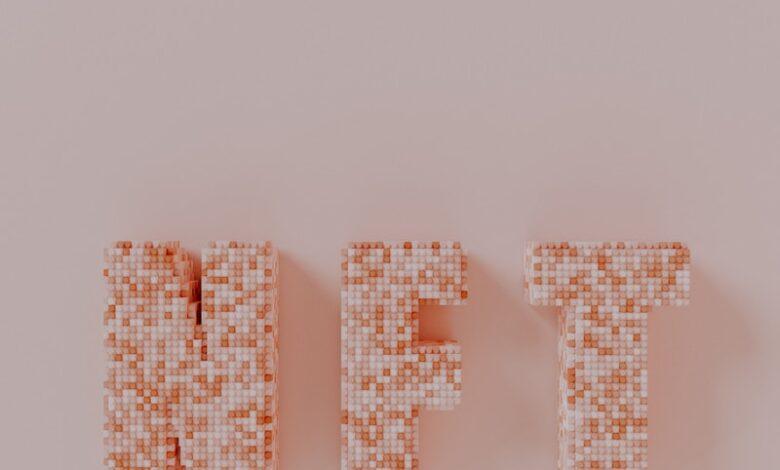 the word art spelled out of small squares