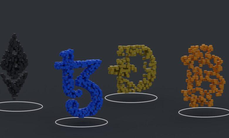 a set of three different type of numbers